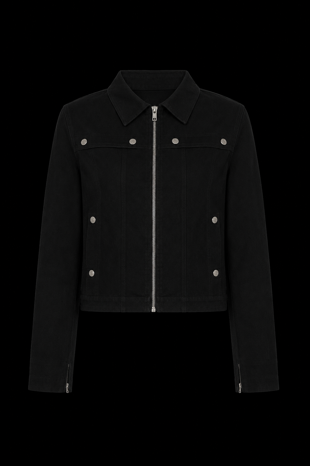 黒のジャケット・トップス