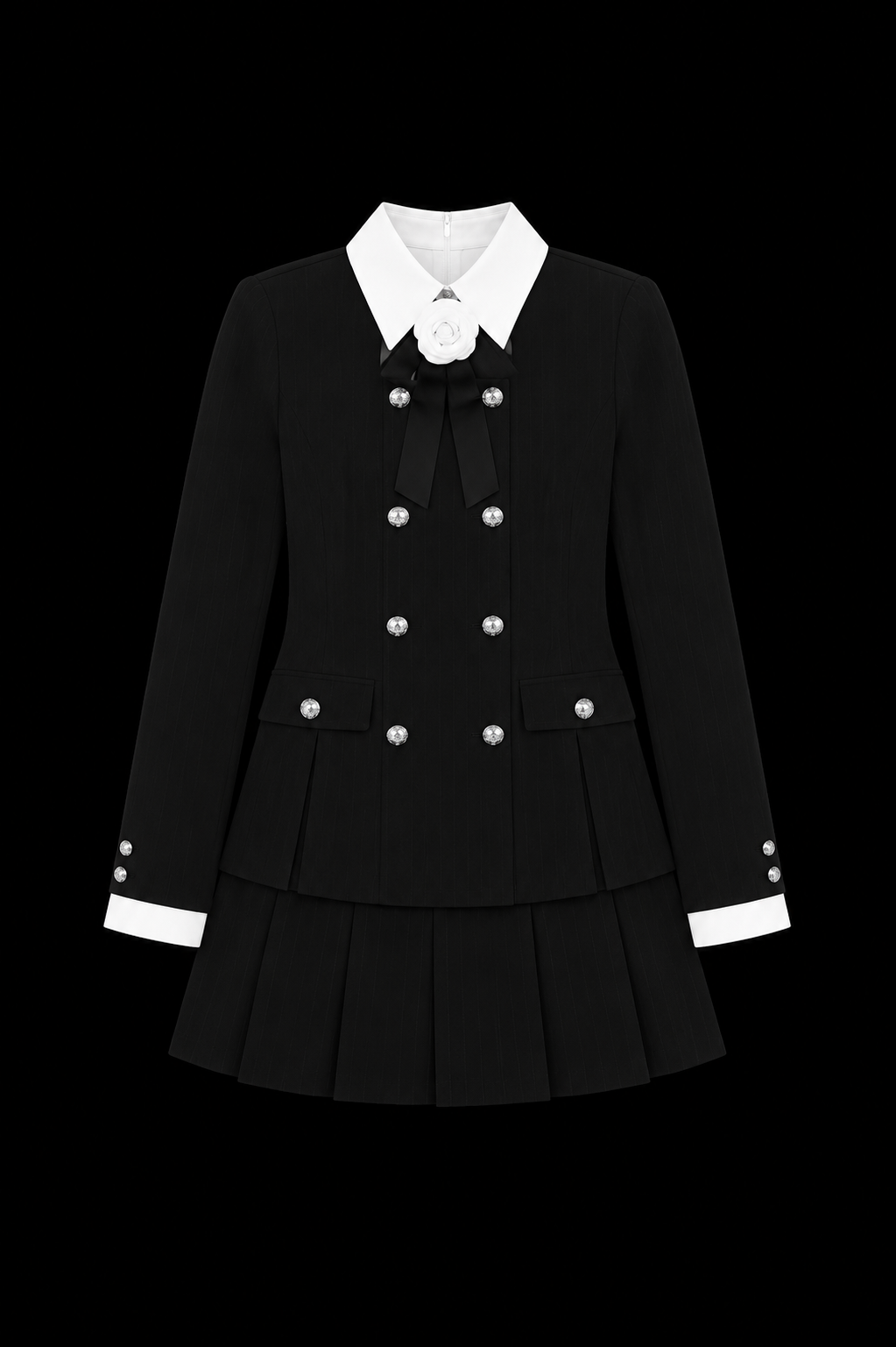 日本の学校リボン制服
