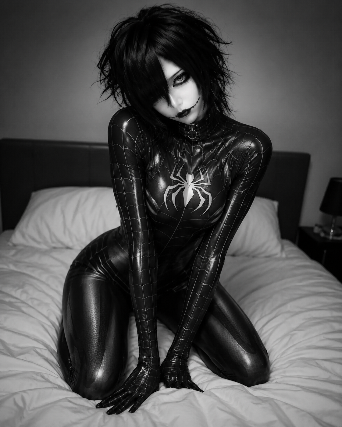 スパイダーマンのコスプレ