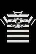 too young to die stripped tee