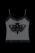 womans butterfly spaghetti strap