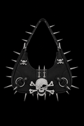 spiked skull purse