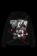 pickle club black hoodie
