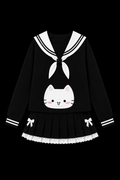 black and white sailor shirt