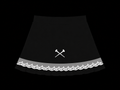 black heart needle skirt