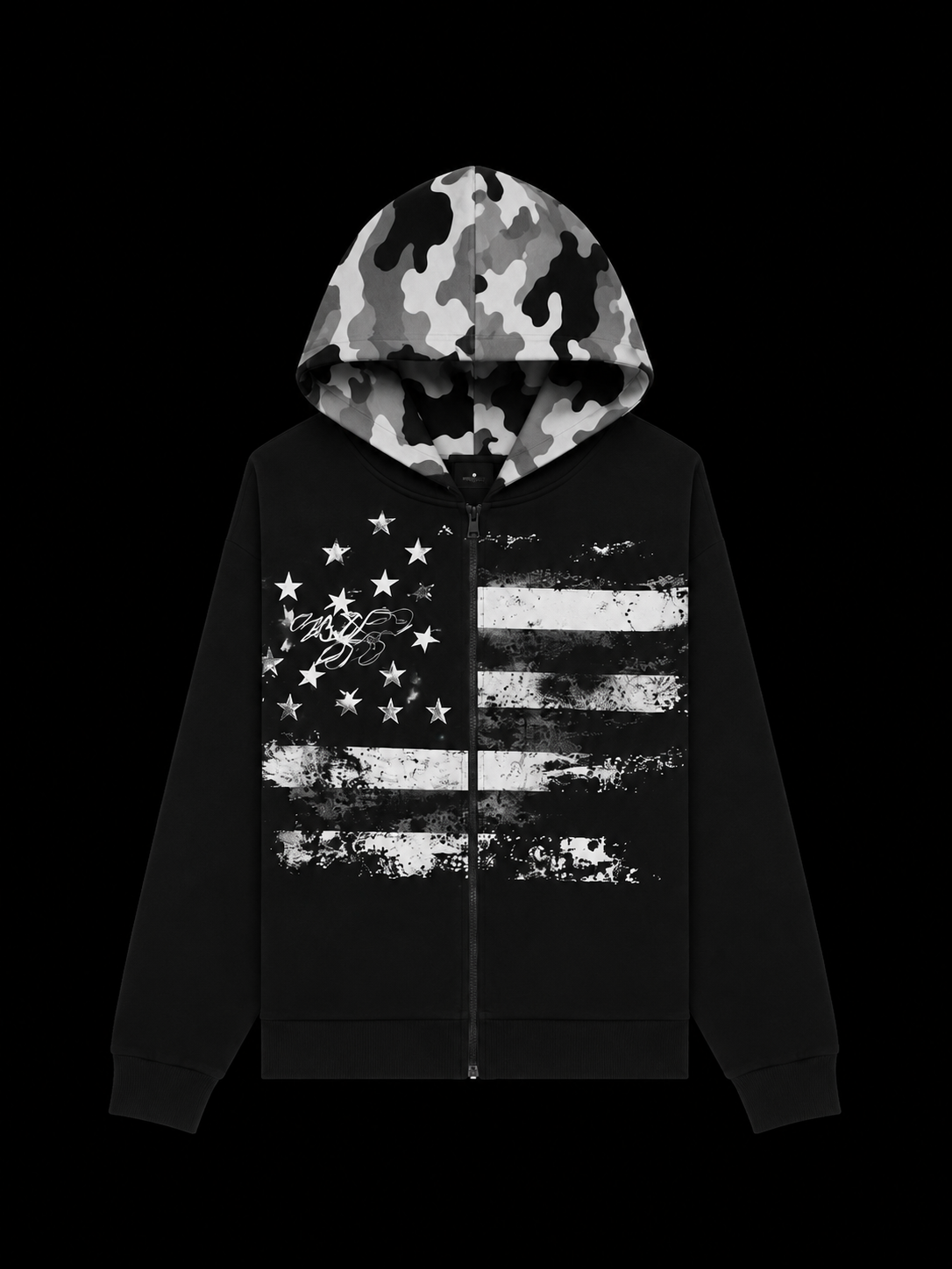men’s american flag hoodie