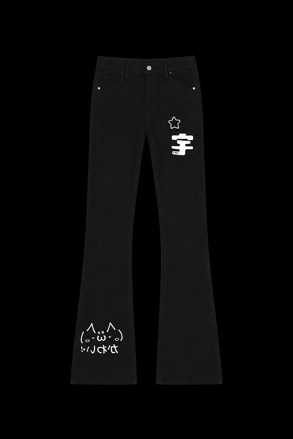 cute cat womans pants