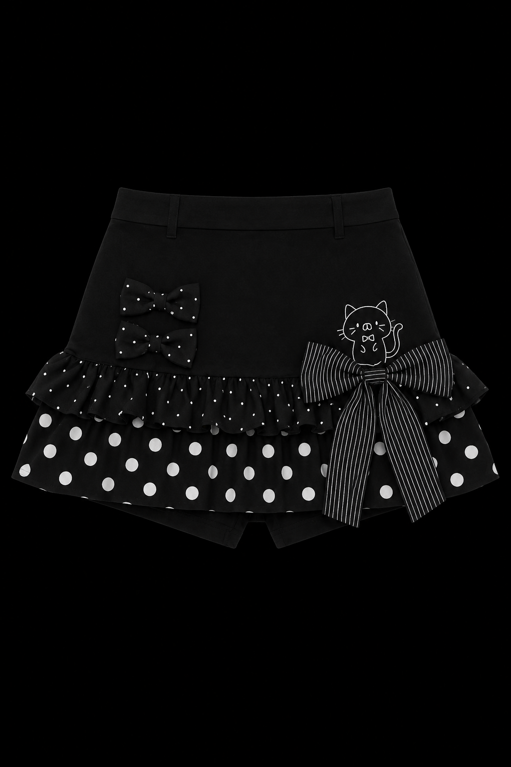 cute polkadot skirt