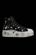 japanese men black shoes doors