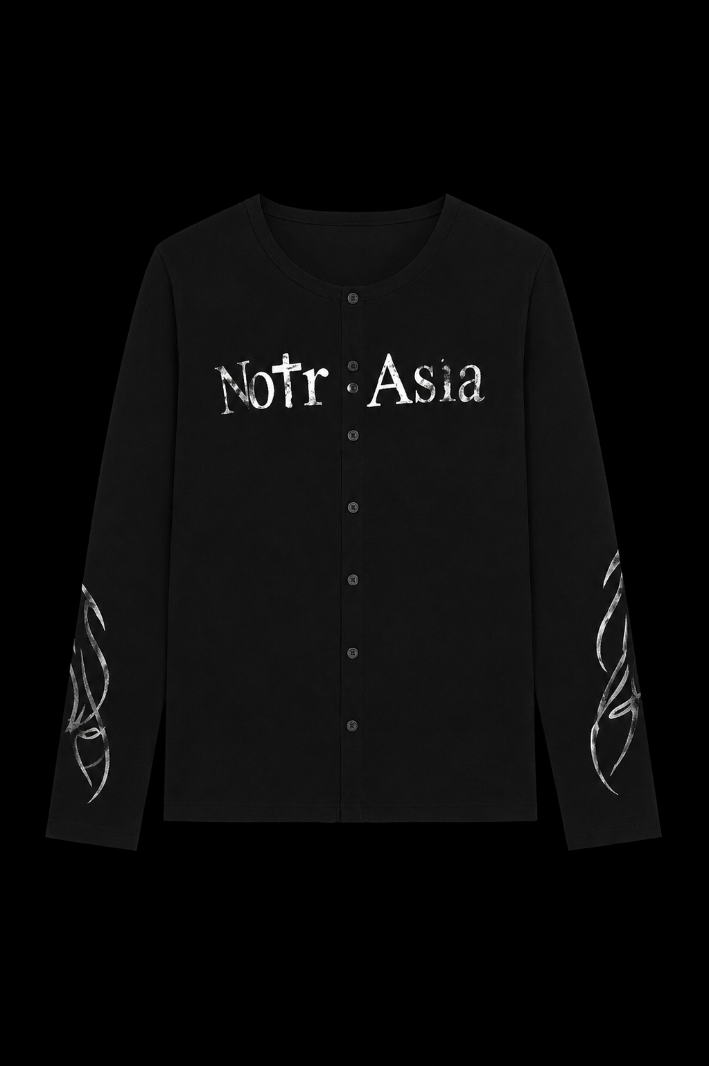black button up not asia shirt