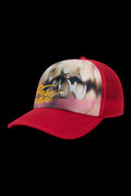 red teeth hat