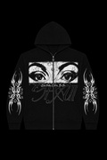 black girl eyes hoodie