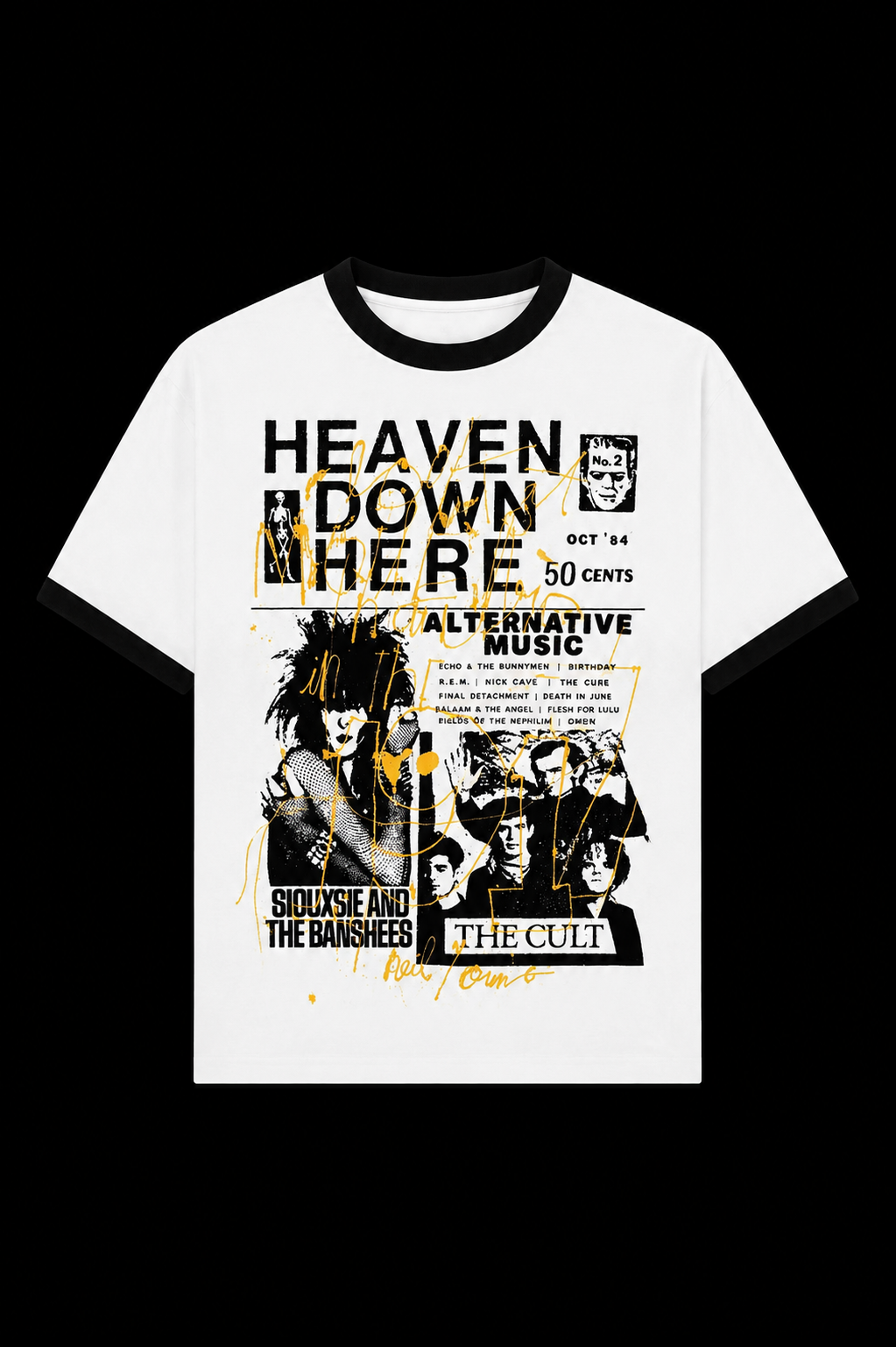 heaven down here mens shirt