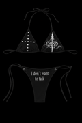 dont want to talk bikini