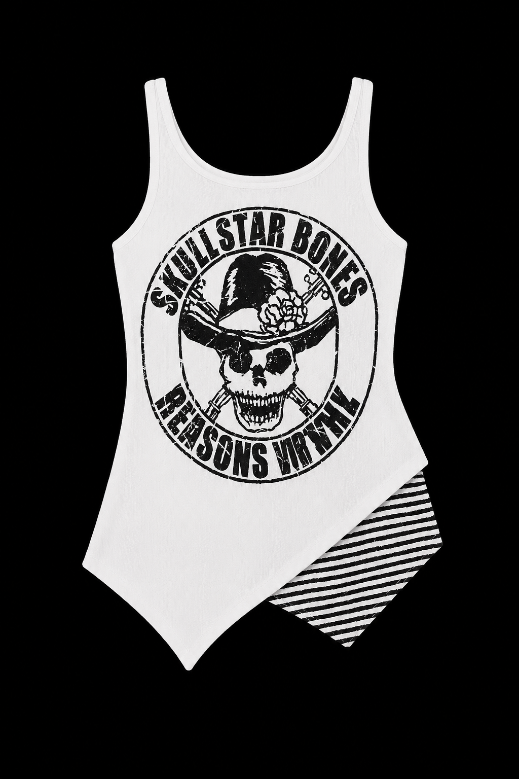skull stars womans shirt